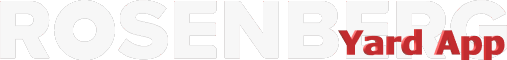 Rosenberg Yard App